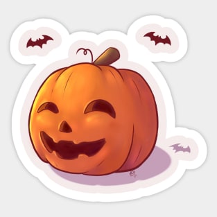 Happy Pumpkin Sticker